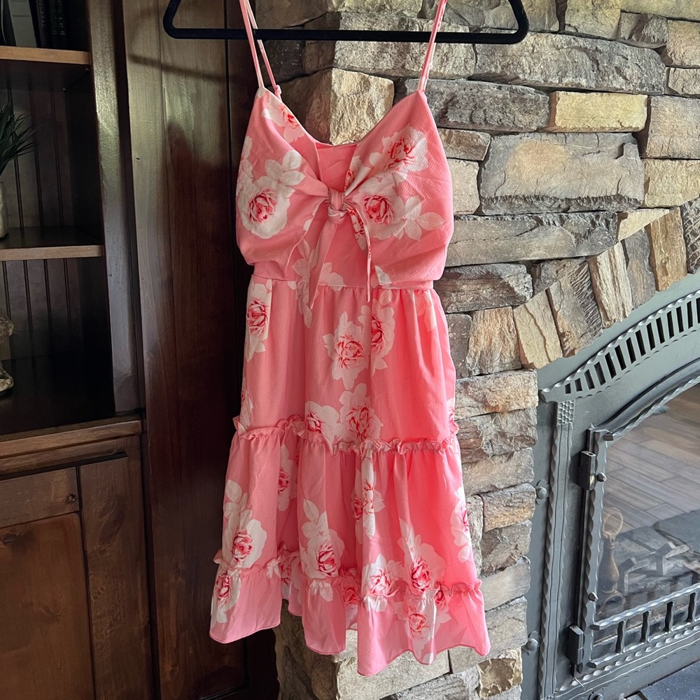 Pink Mini Dress